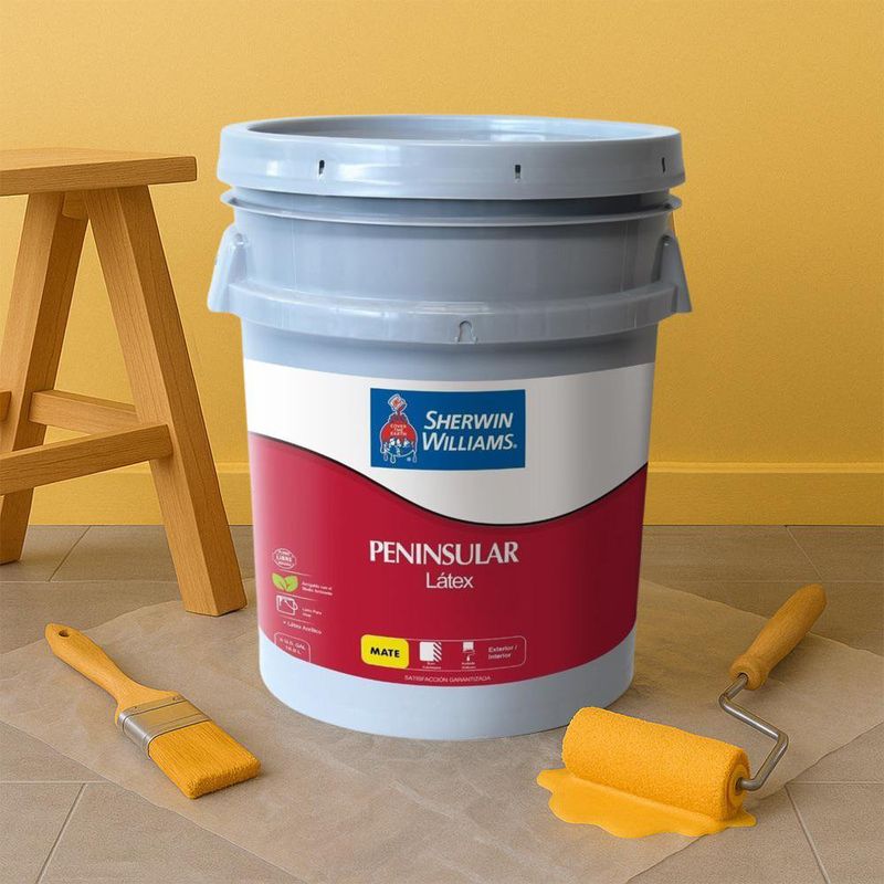 Pintura Peninsular Amarillo Oro Mate 5 Gal