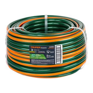 ​Manguera Truper de 1/2 Plg 3 Capas en Rollo de 50 M