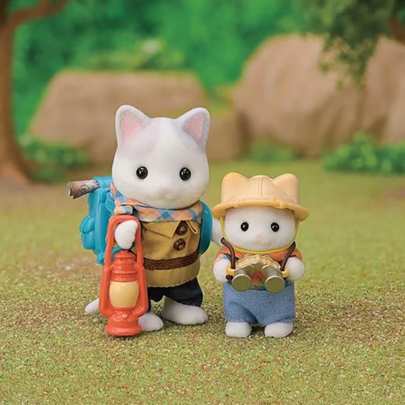 Set de Exploradores Bebé y Hermano Gato