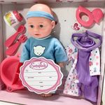 Muñeca Bebé con Accesorios