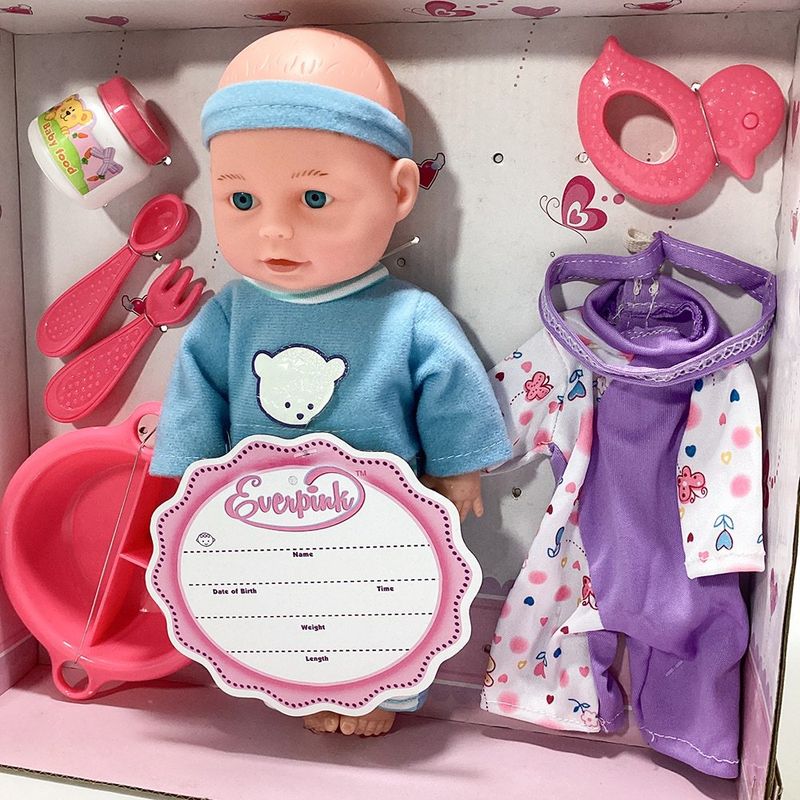 Muñeca Bebé con Accesorios