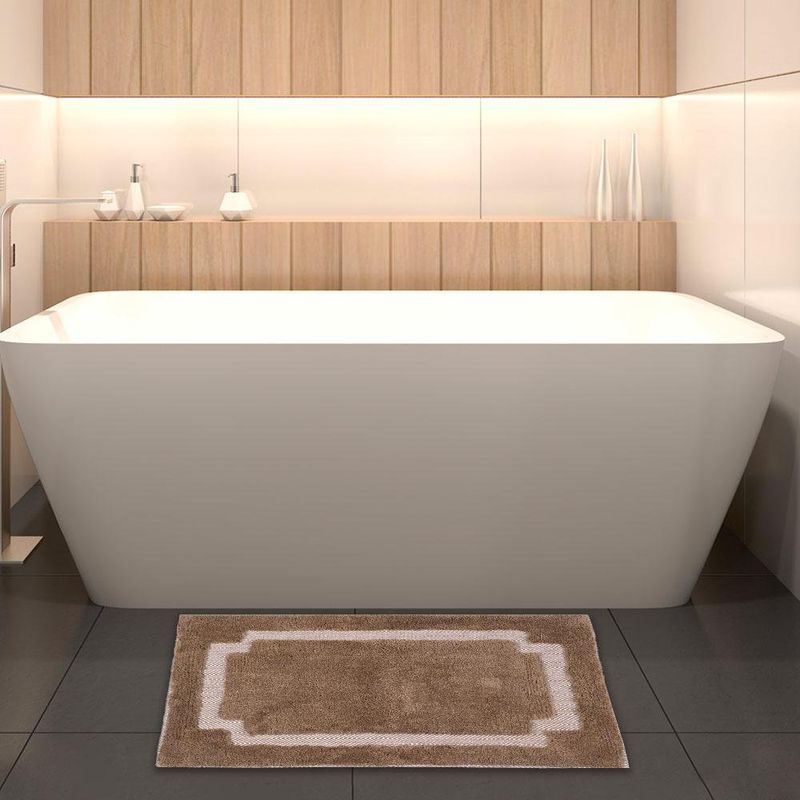 Alfombra de Baño 50x80 Cm Color Café