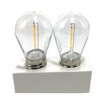 Bombilla LED de Filamento Sylvania E27 4 W Luz Cálida 2 Pzas