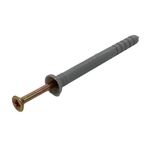 Set de 10 Tornillos con Tarugo Abc 6 x 60 Mm