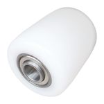 Rodillo Nylon 3 1/8 Plg Soporta 900 Kg 98 Mm