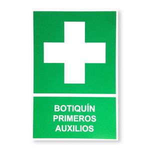 Rótulo de Botiquin 30 x 45 Cm