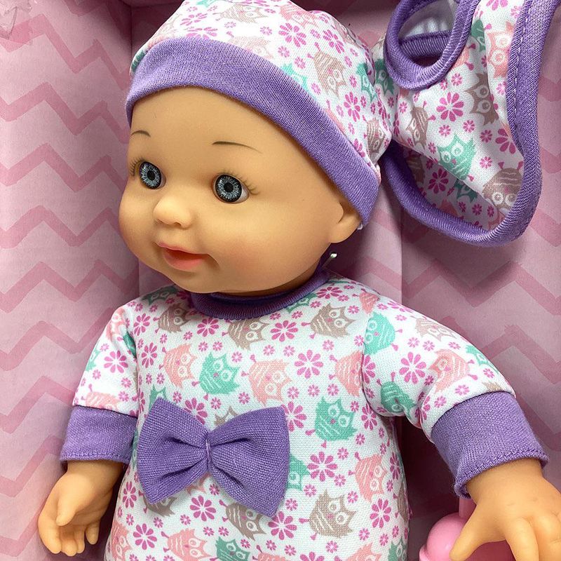 Bebé con Traje Morado 12 Plg