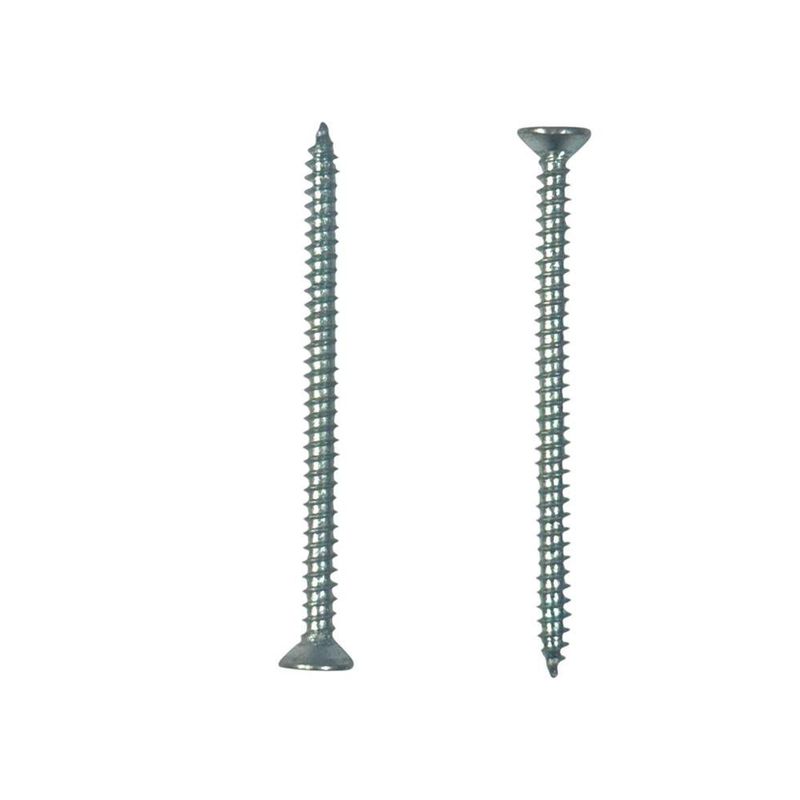 Set de 100 Tornillos para Lámina Cabeza Plana 8 x 3/4 Plg