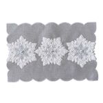 Individual con Copos de Nieve 30x45 Cm