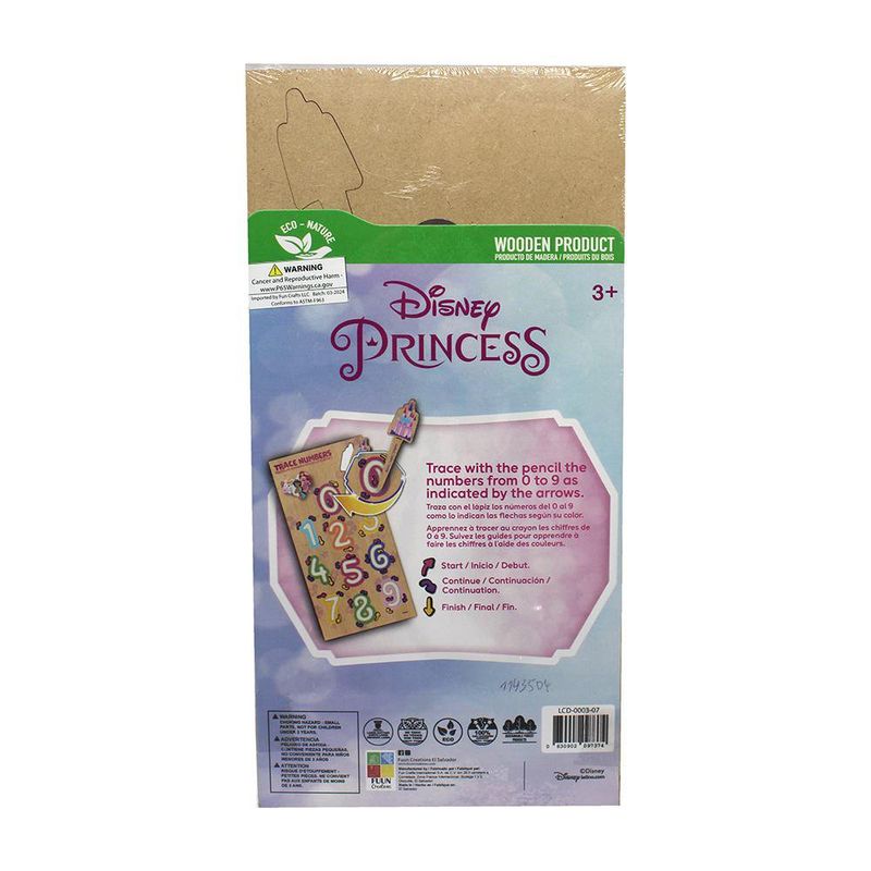 Traza el Número Princesas
