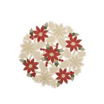 Individual Redondo con Pascuas 40x40 Cm