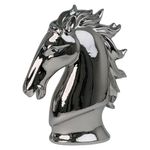 Figura Decorativa Cabeza de Caballo Metálica