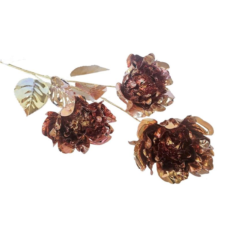 Ramo Decorativo Peonía Tornasol