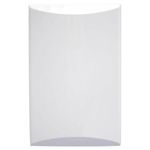 Placa Ciega Plata Blanca
