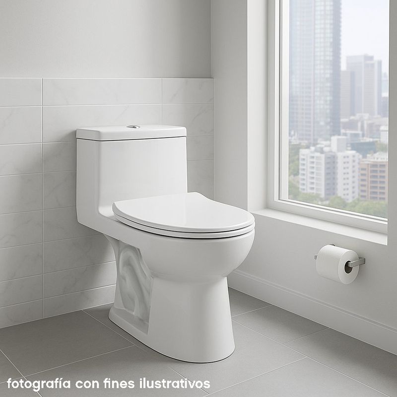 Sanitario Equix II Blanco Una Pieza