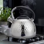 Tetera de Acero Inoxidable con Diseño Texturizado 3 L