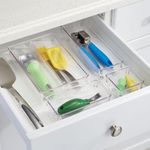 Organizador Linus Transparente 8x8x5.8 Cm