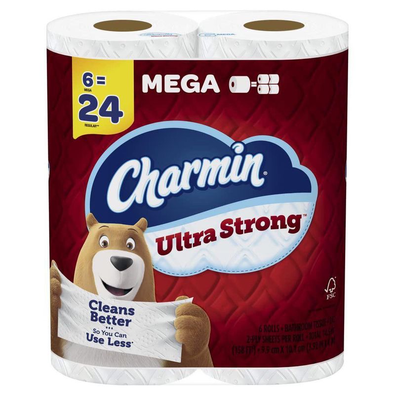 Papel Higiénico Ultra Strong 6 Rollos