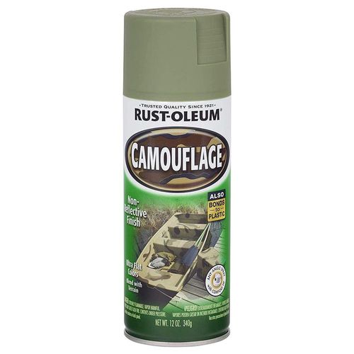 Pintura en Aerosol Camuflaje Verde Mate 340 G