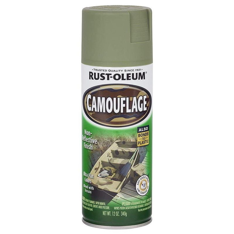 Pintura en Aerosol Camuflaje Verde Mate 340 G