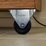 Rodo Fijo Con Placa 3 Plg - Fiero
