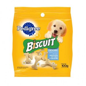 Galletas Mini para Perro Cachorro Todas las Razas con Calcio y Manzanilla 100 Grs