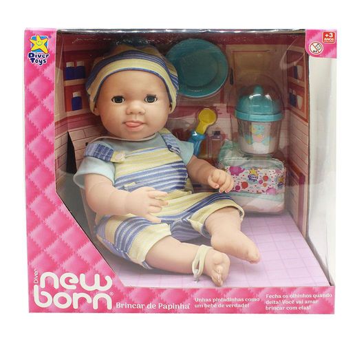 Muñeco Bebé con Comida Niño