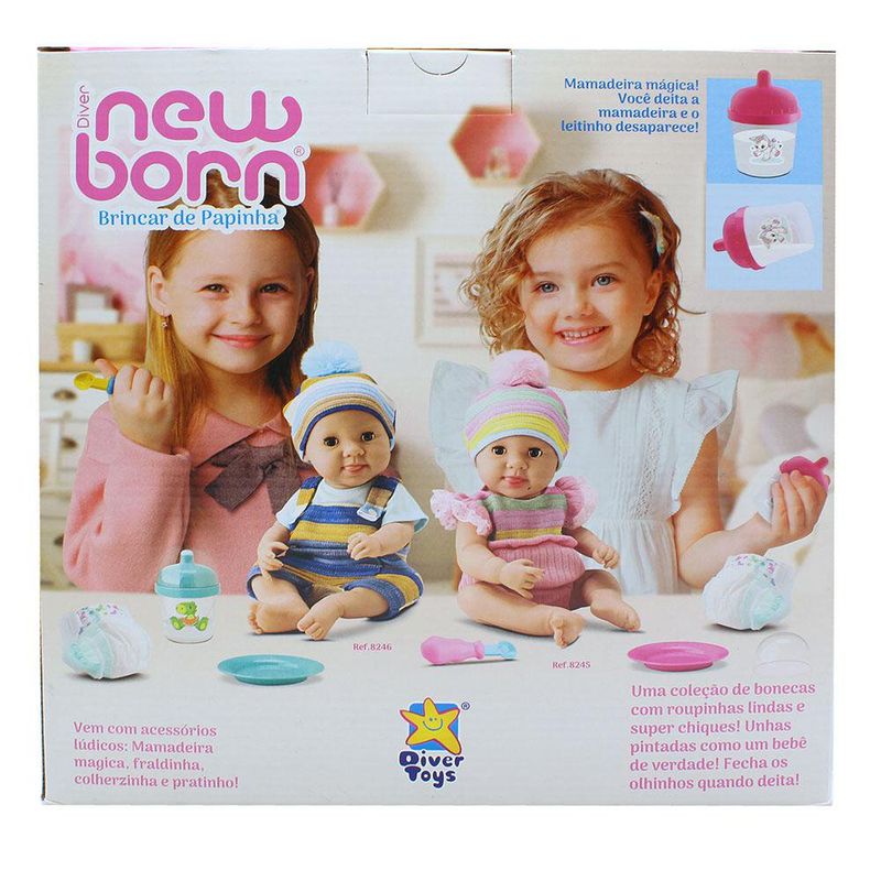Muñeco Bebé con Comida Niño