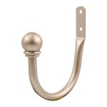 Set de 2 Ganchos para Cortina Champagne