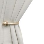 Set de 2 Ganchos para Cortina Champagne