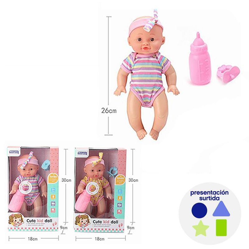 Muñeca de 26 Cm con Función