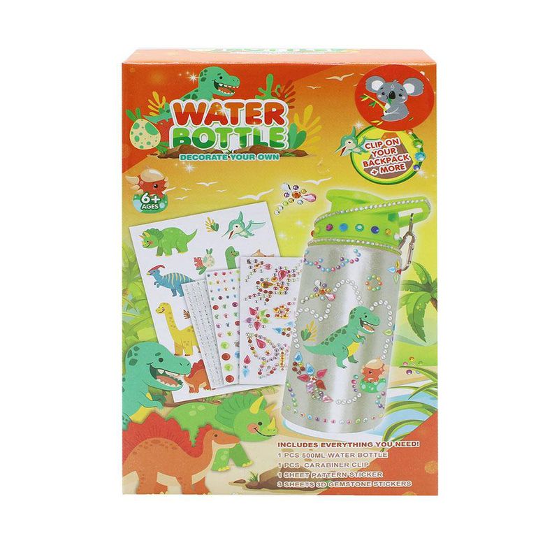 Botella para Decorar Dinosaurio