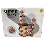 Supermercado con Canasta de Compras