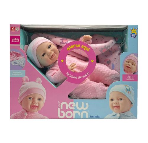 Muñeco Bebé Durmiendo Rosa