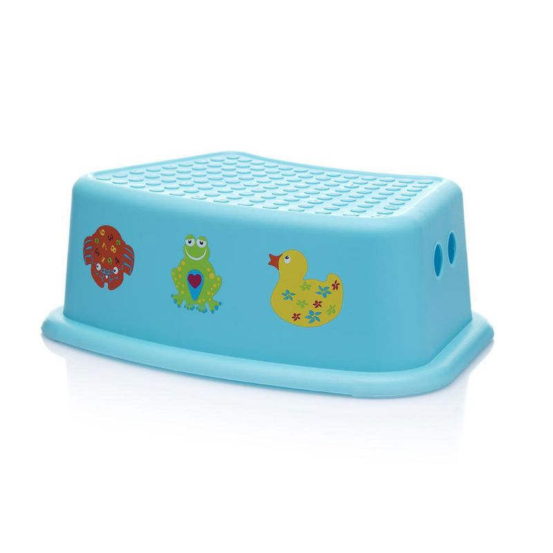 Banquito Plegable Azul Rosa