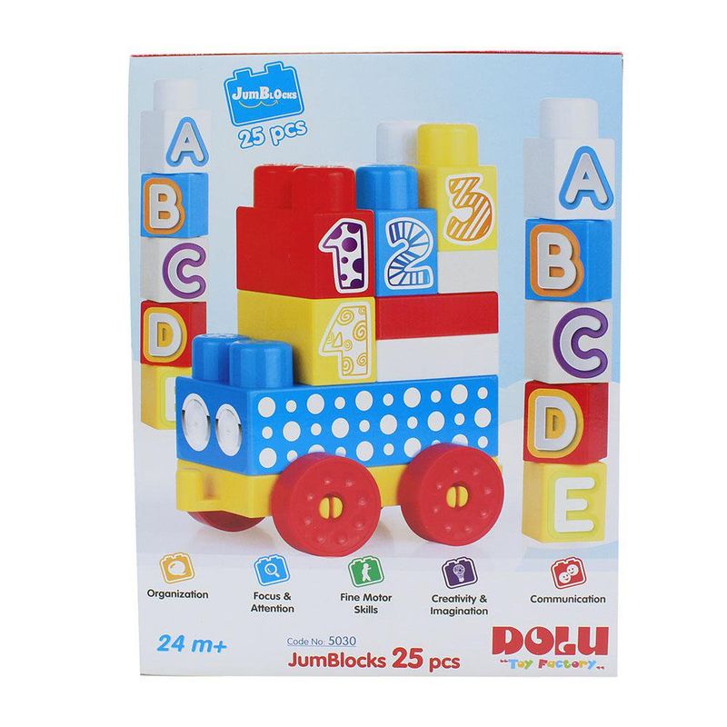 Set de 25 Bloques de Construcción