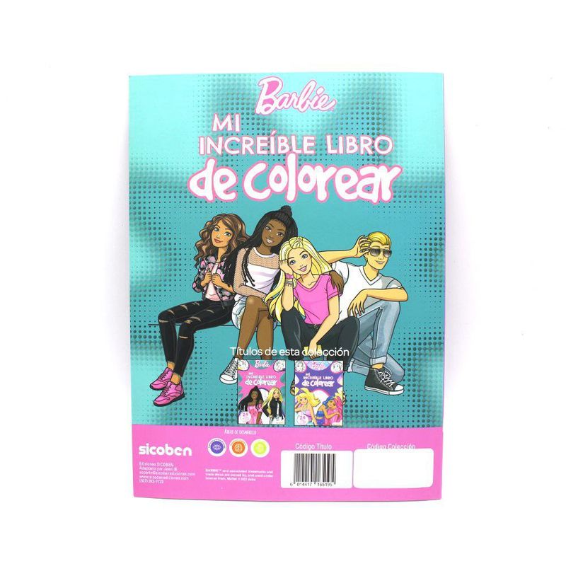Mi Increíble Libro de Colorear Barbie