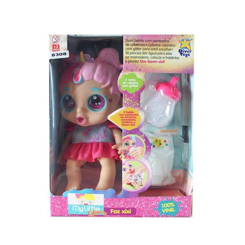 Muñeca Mi Pequeño Brillo Rosa