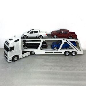 Transportador de Vehículos Blanco