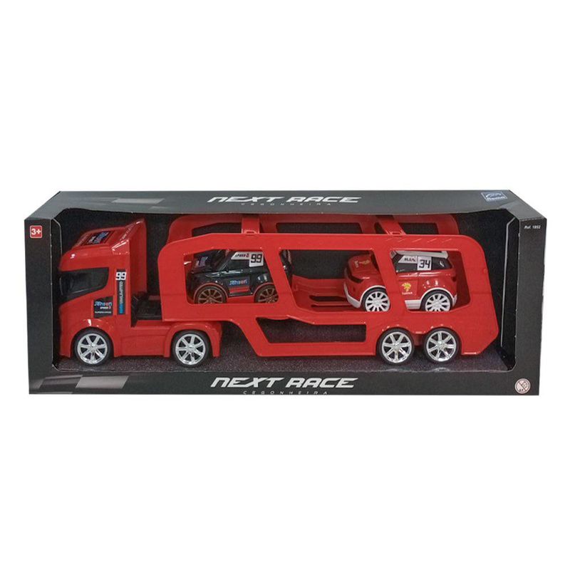 Transportador de Vehículos Rojo