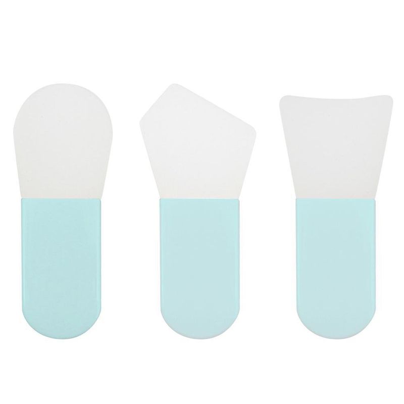 Set de 3 Brochas + Banda para Cabello Celeste