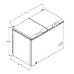 Congelador Horizontal Blanco De 15 Pies³ - Whirlpool