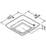 Tapadera Para Extractor De Olores De Plástico 9.7X2 Plg - Broan