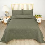 Set Cubrecama King Verde