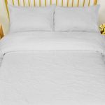 Set Cubrecama Full/Queen Blanco