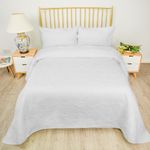 Set Cubrecama Full/Queen Blanco