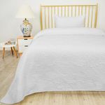 Set Cubrecama Full/Queen Blanco