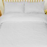 Set Cubrecama King Blanco