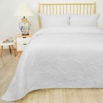 Set Cubrecama King Blanco