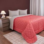 Set Edredón 3 Pzas Tufted Tea Rose King